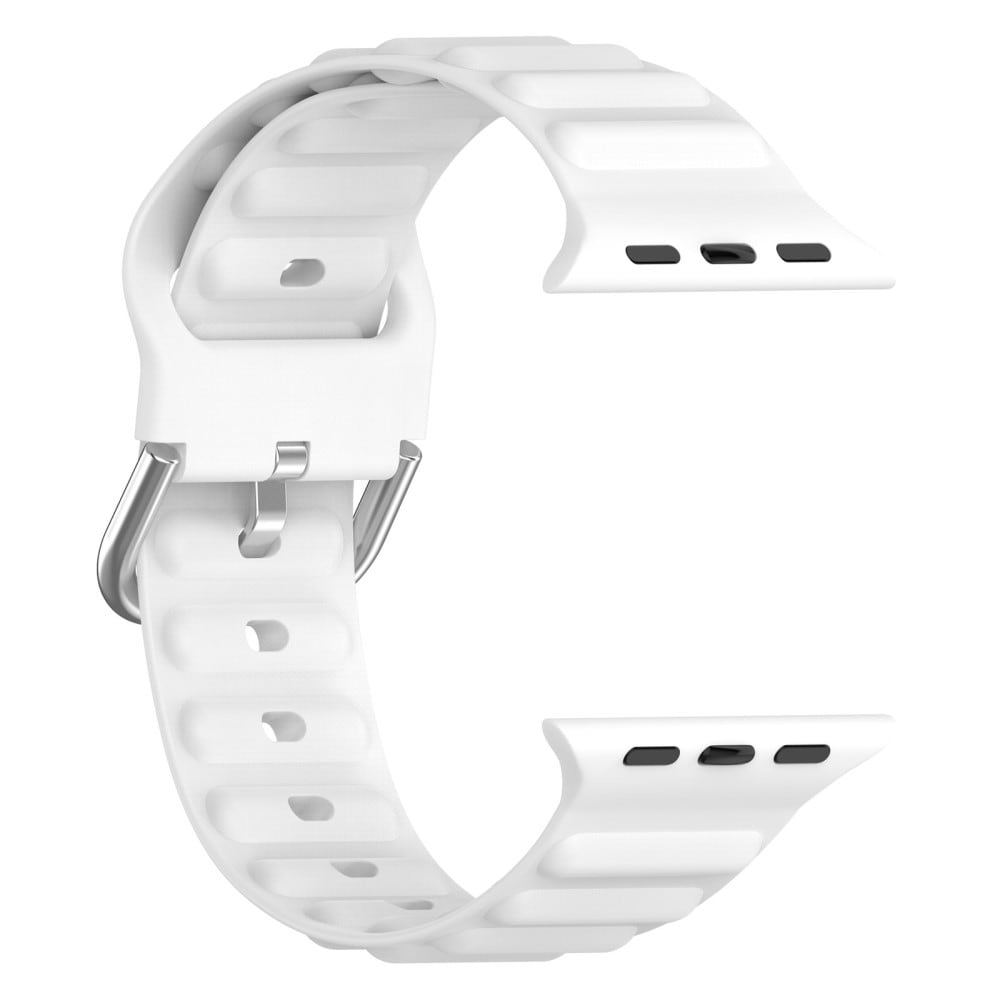 Apple Watch Series 11 42mm Sporty Reim i silikon, Hvit