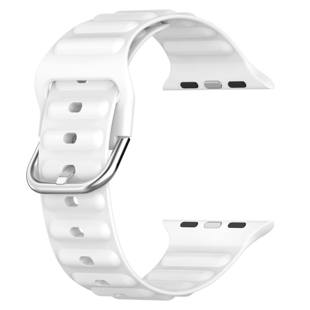 Apple Watch Series 11 42mm Sporty Reim i silikon, Hvit