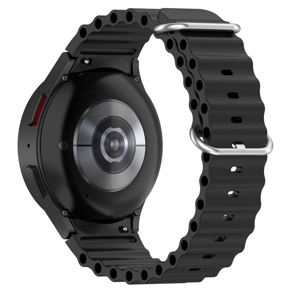 Samsung Galaxy Watch 4 Classic 42mm Sporty Full-fit silikonreim, Svart