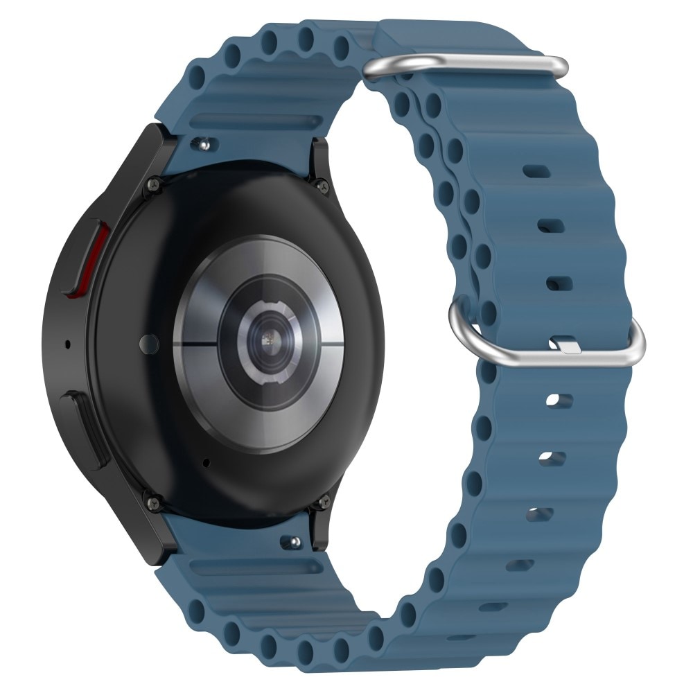 Samsung Galaxy Watch 4 40mm Sporty Full-fit silikonreim, Blå