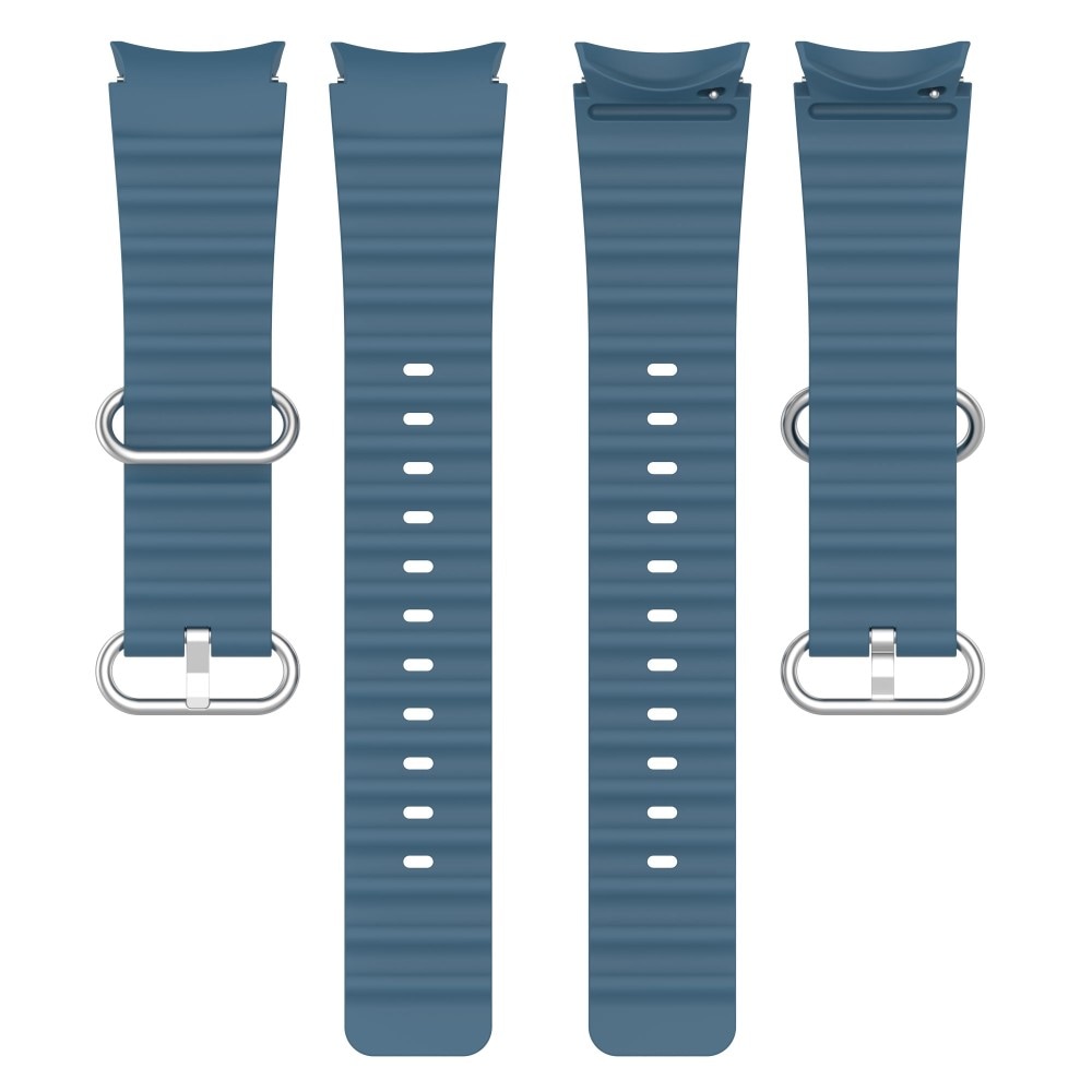 Samsung Galaxy Watch 4 40mm Sporty Full-fit silikonreim, Blå
