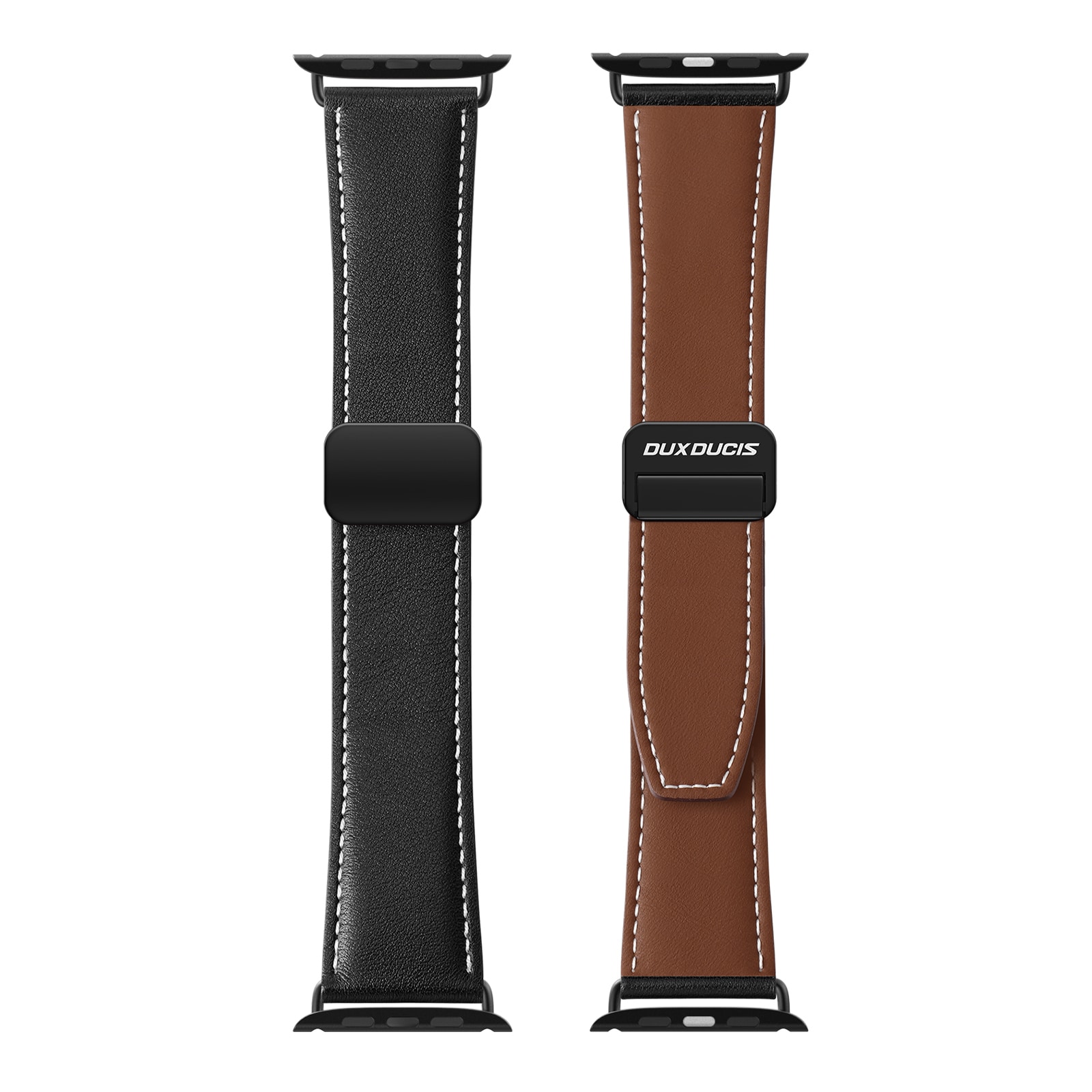 Apple Watch Series 8 45mm Reim i lær, Brun