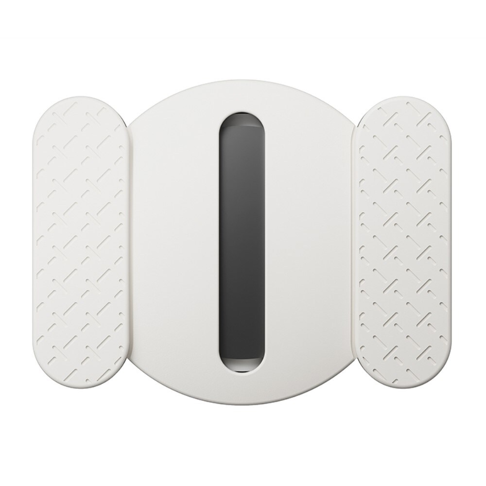 Apple AirTag Magnetisk deksel i silikon, Hvit
