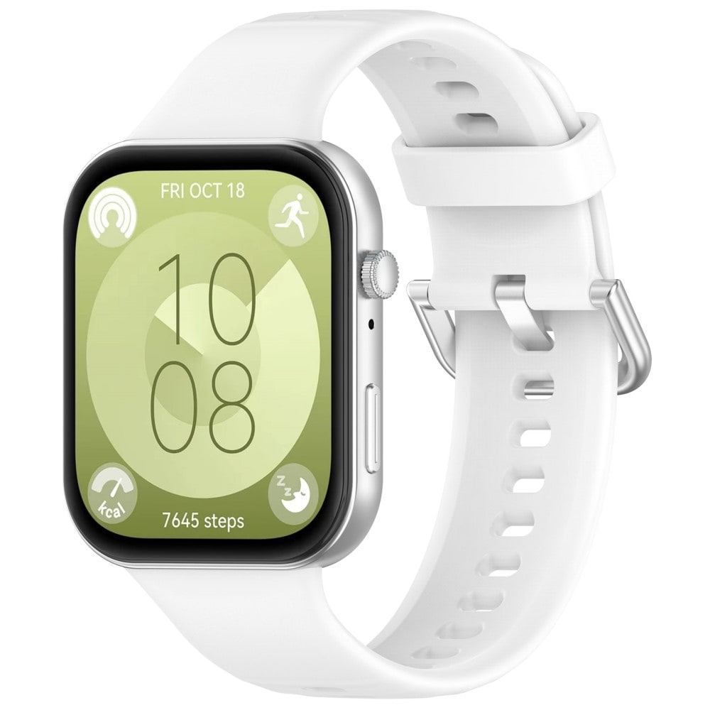 Huawei Watch Fit 4 Reim i silikon, Hvit