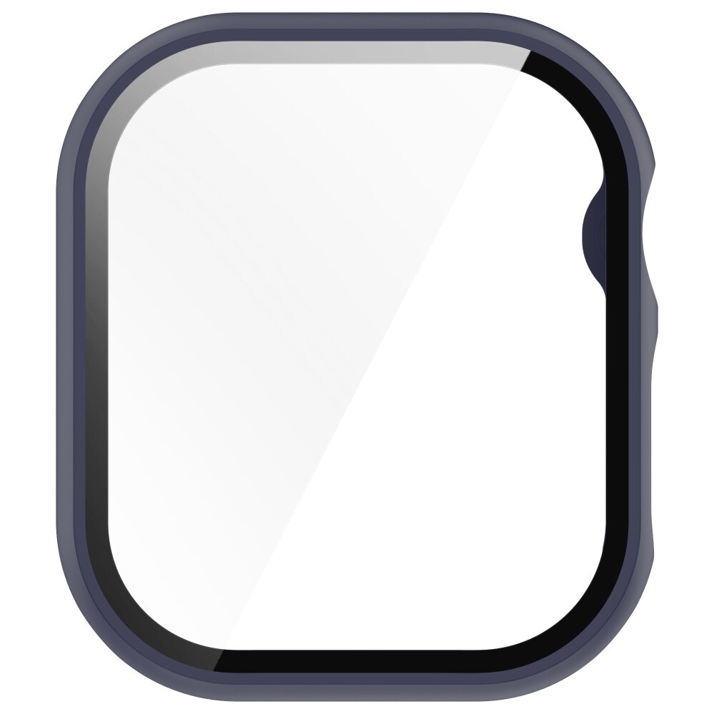 Apple Watch Series 10 42mm Heldekkende deksel med skjermbeskytter, Blå