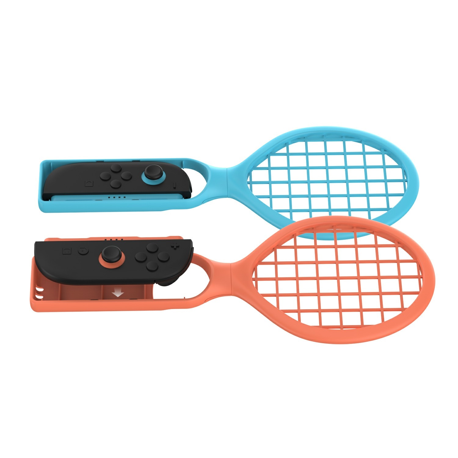 Nintendo Switch OLED Joy-Con racket, Blå/Rød