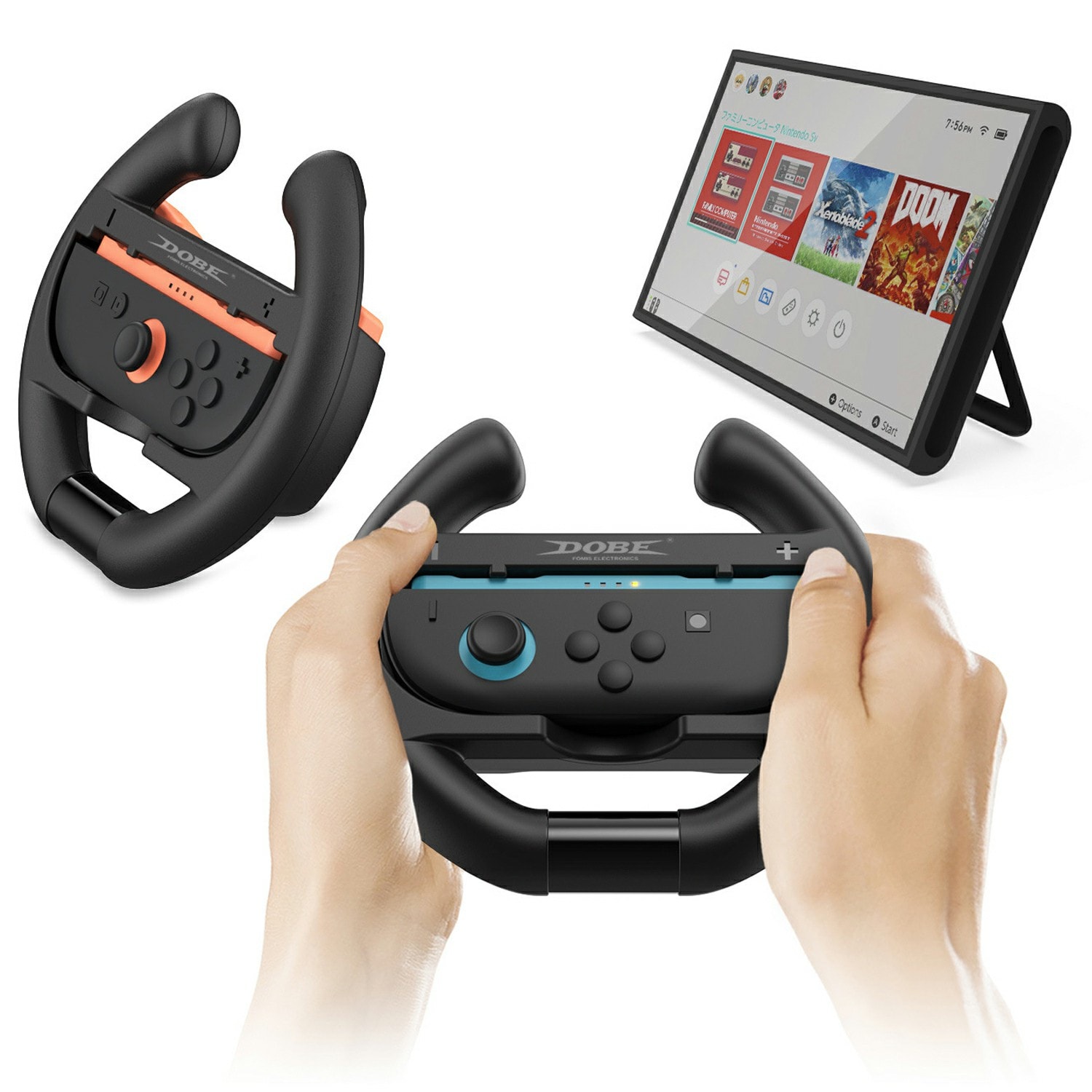 Nintendo Switch 2 Joy-Con ratt, Svart