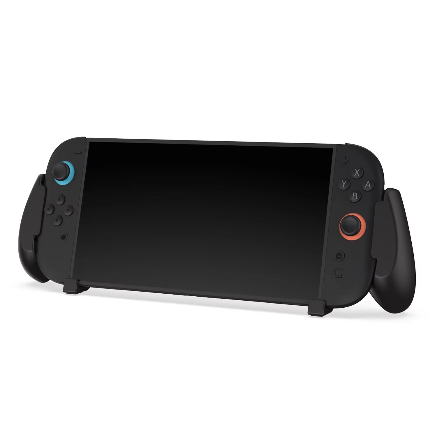 Nintendo Switch 2 Håndgrep med spillkortoppbevaring, Svart