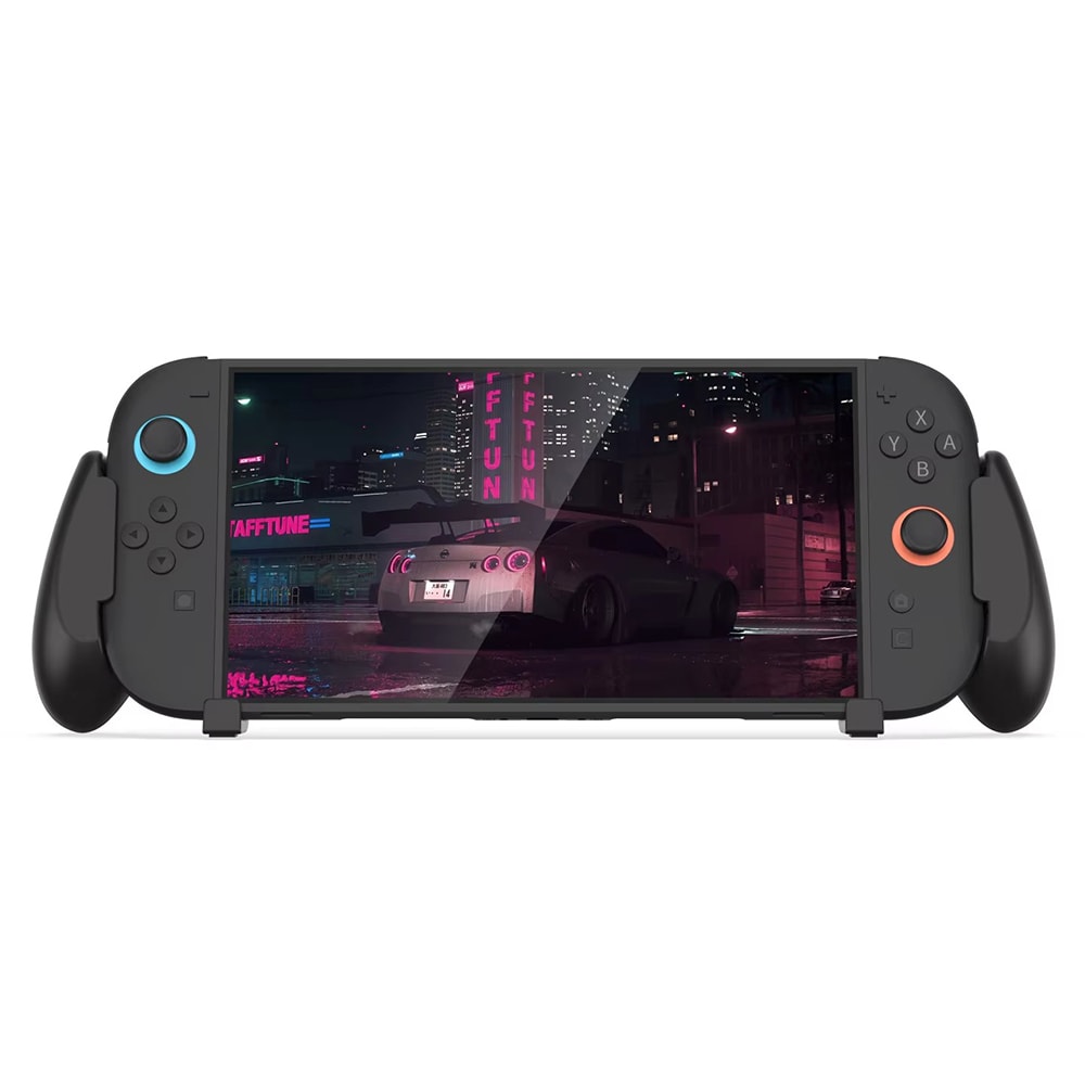 Nintendo Switch 2 Håndgrep med spillkortoppbevaring, Svart