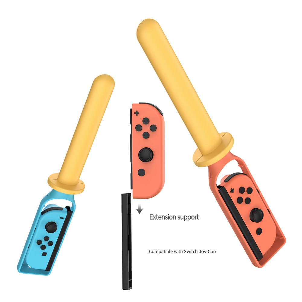 Nintendo Switch Joy-Con sverd, Blå/Rød