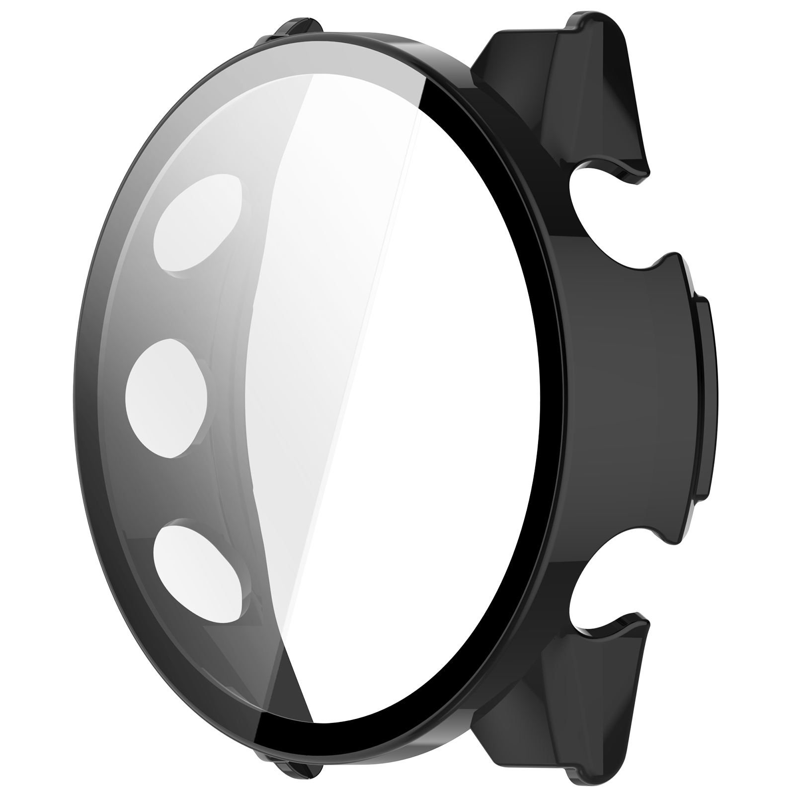 Garmin Forerunner 970 Heldekkende deksel med skjermbeskytter, Svart