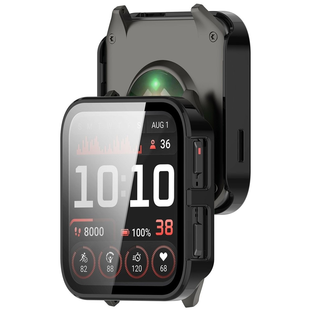 Garmin Venu X1 Heldekkende deksel med skjermbeskytter, Svart
