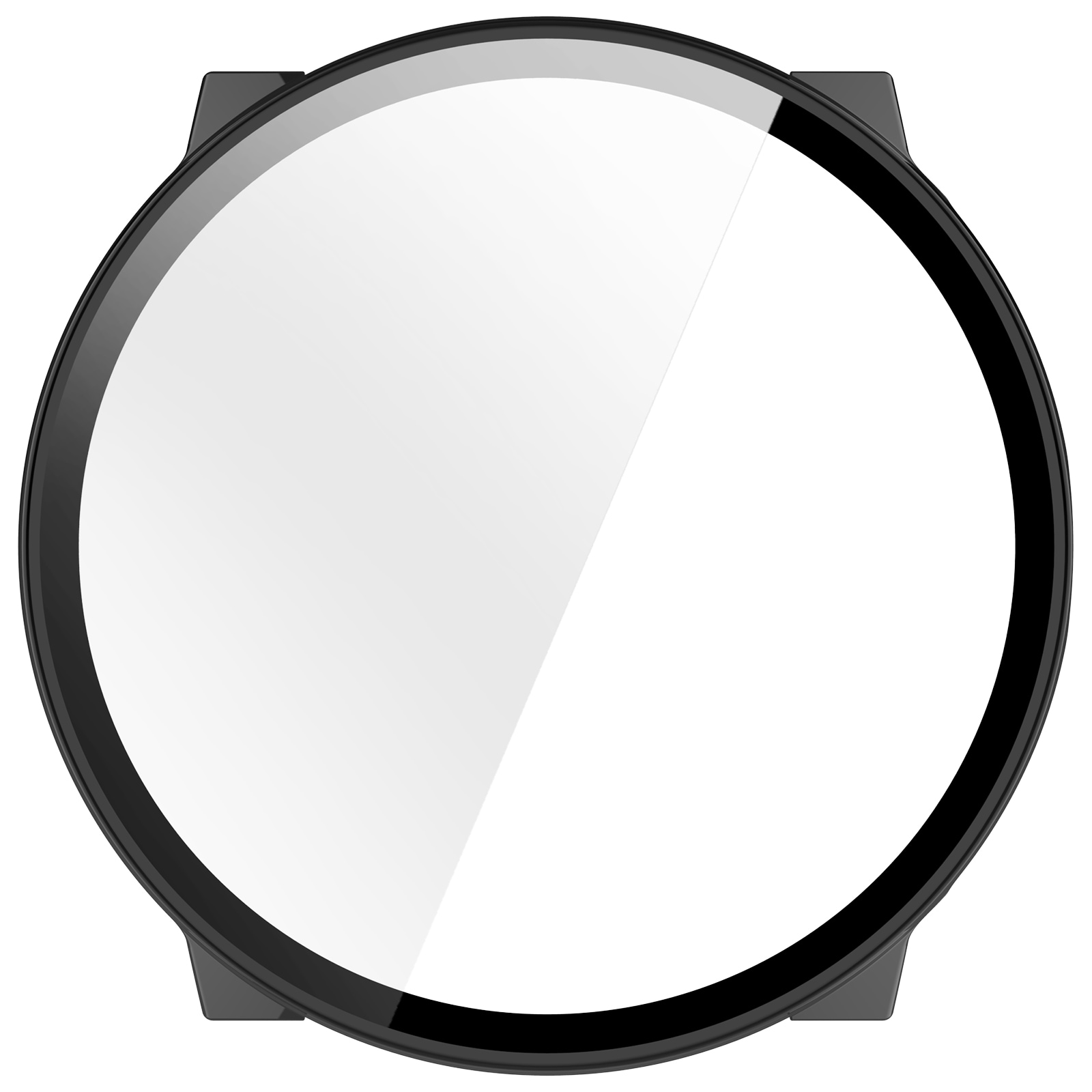 Suunto Run Heldekkende deksel med skjermbeskytter, Svart