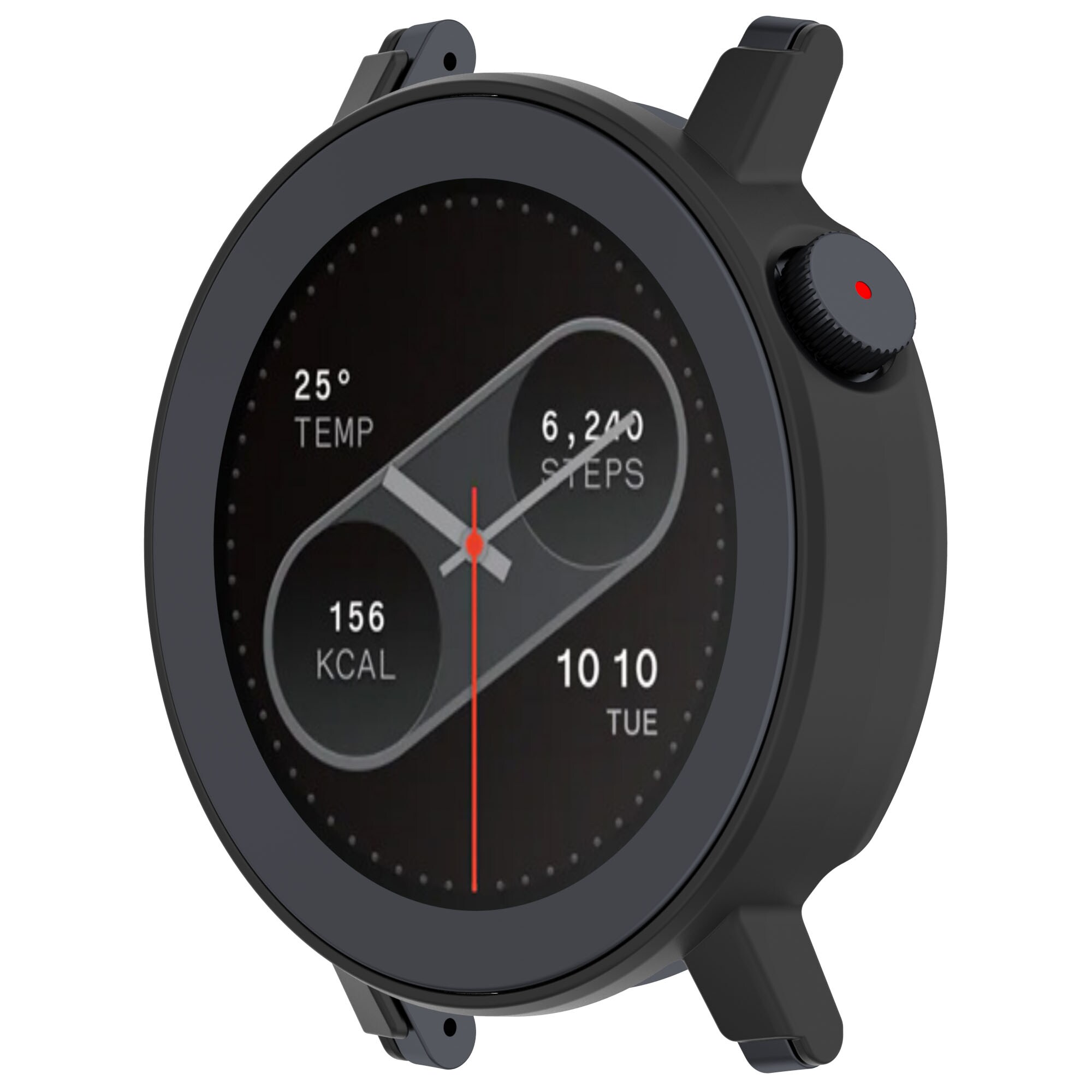 Nothing CMF Watch 3 Pro Hardt deksel, Svart