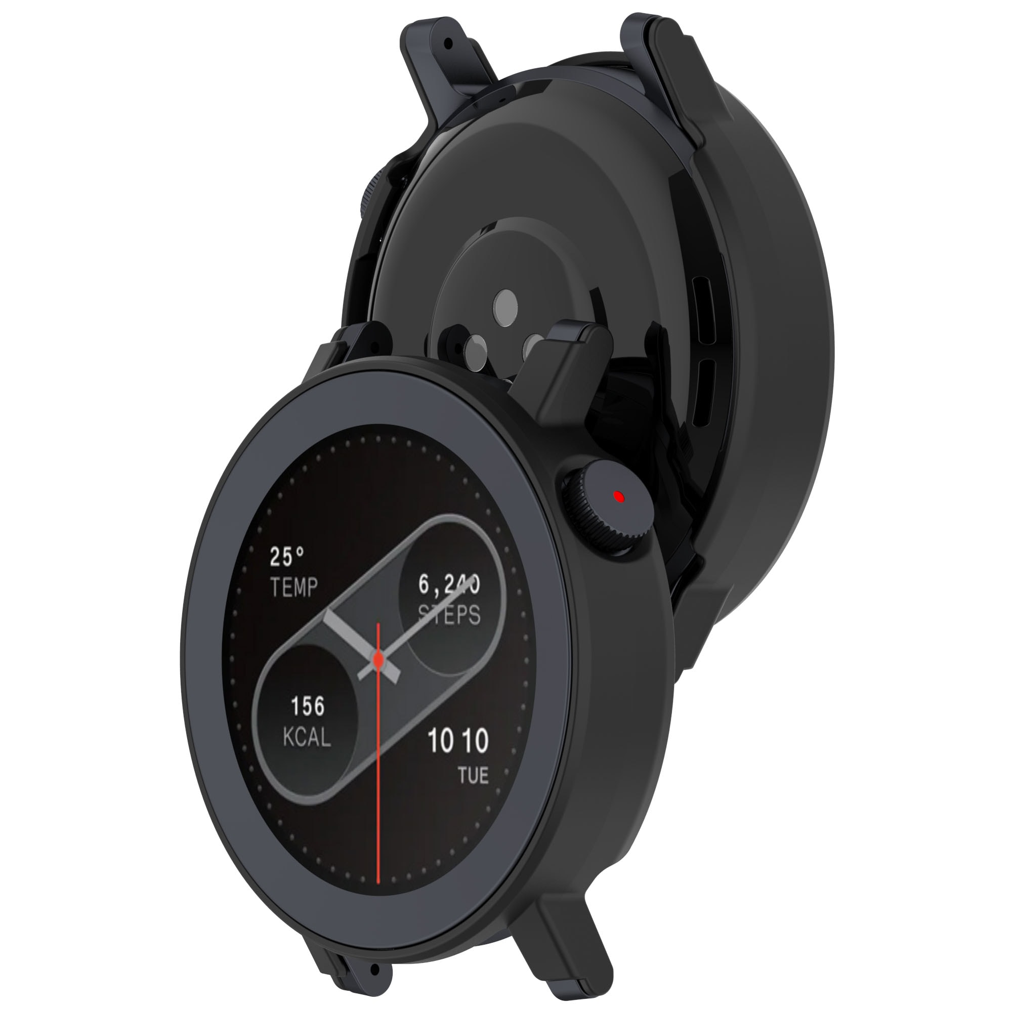 Nothing CMF Watch 3 Pro Hardt deksel, Svart