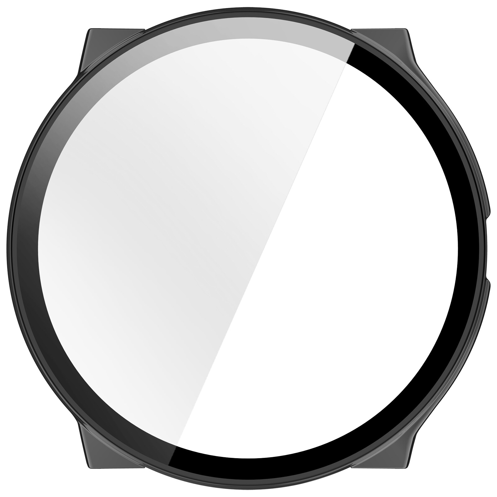 Suunto Race 2 Heldekkende deksel med skjermbeskytter, Svart