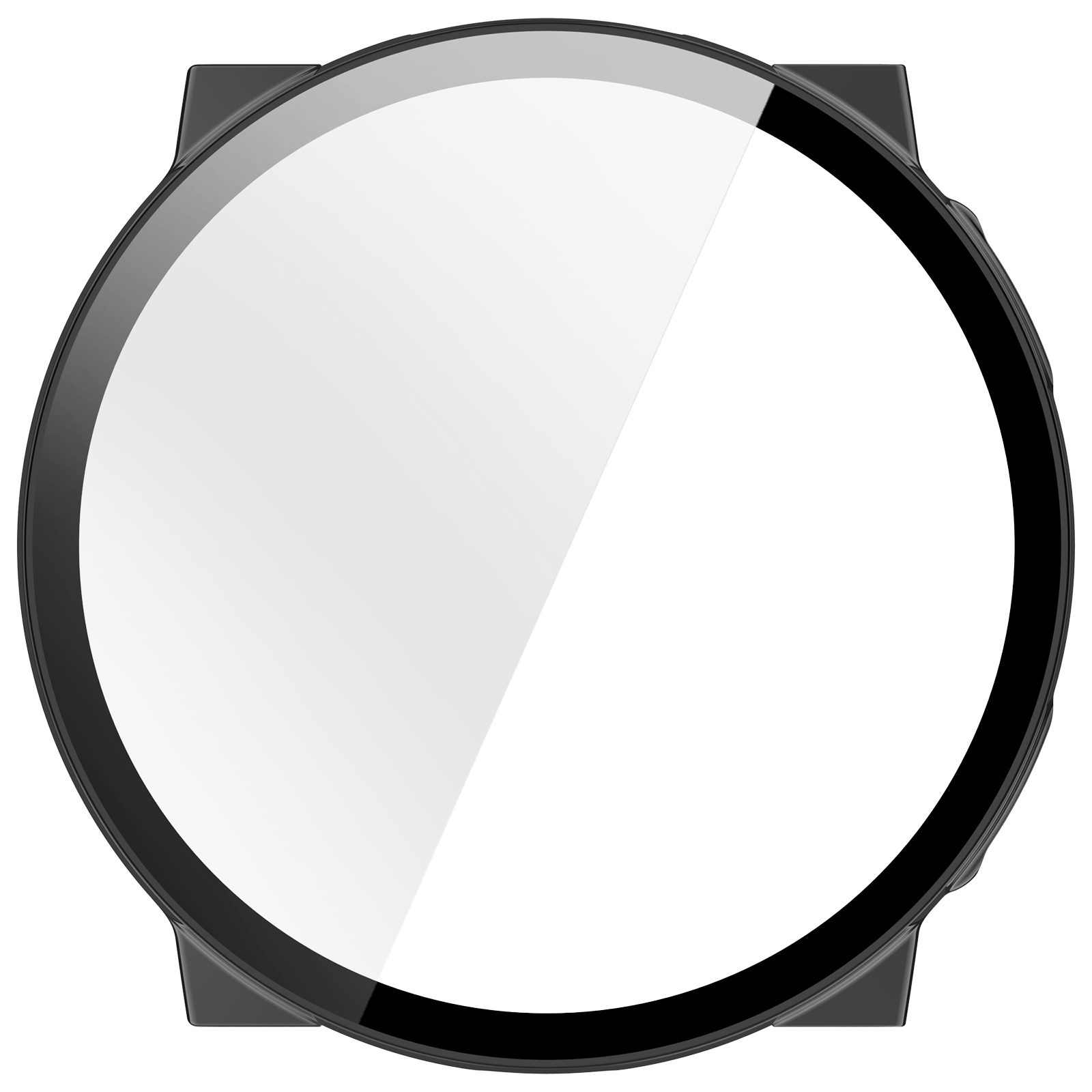 Suunto Vertical 2 Heldekkende deksel med skjermbeskytter, Svart