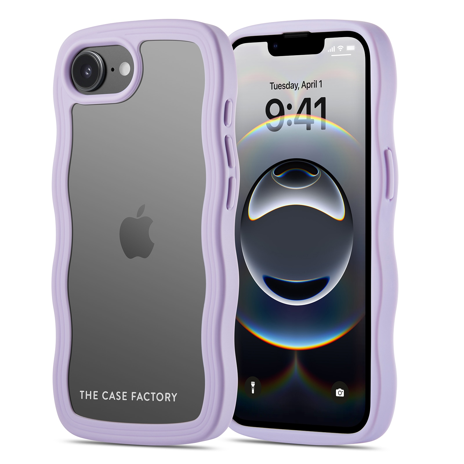 iPhone 16e The Wave Case, Lilla