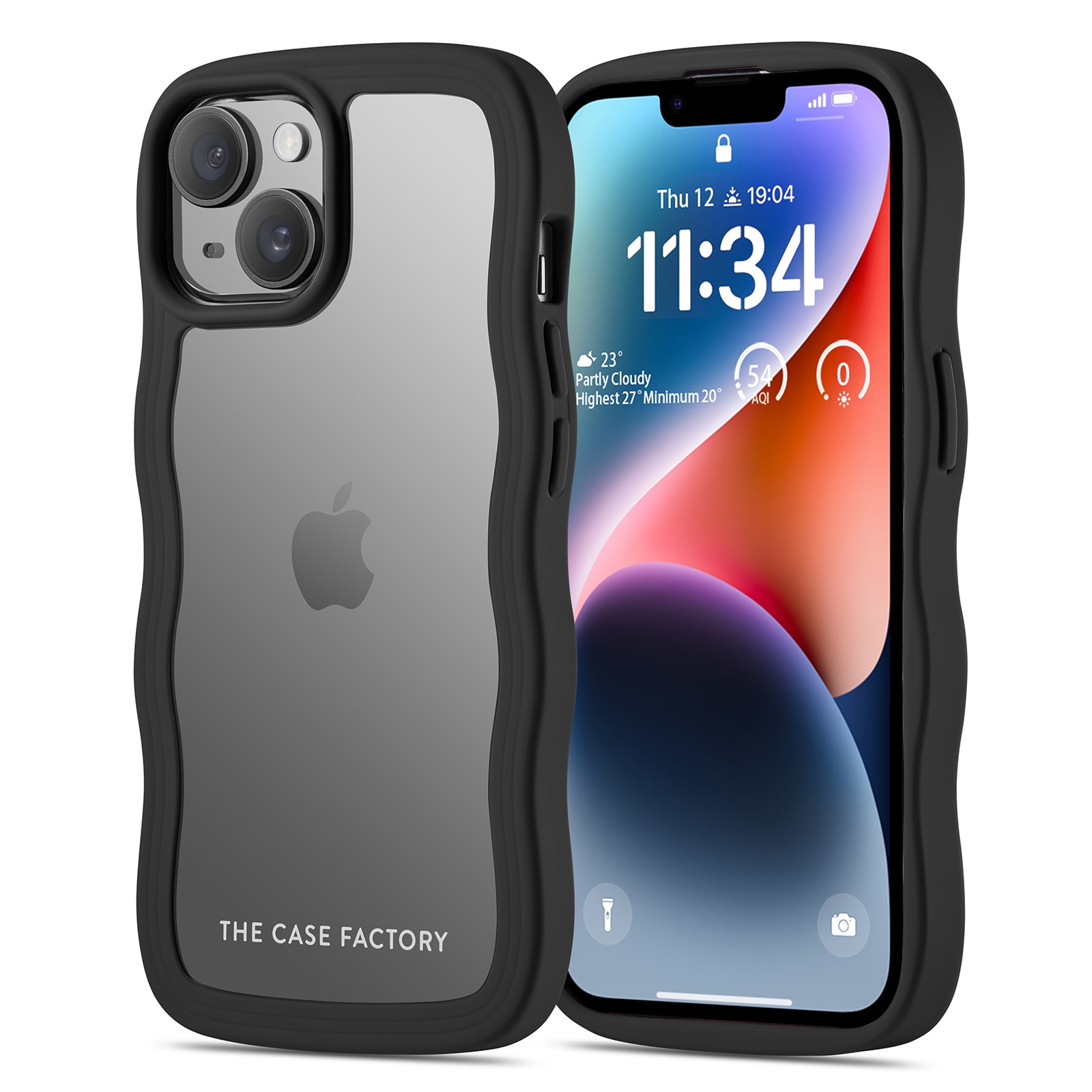 iPhone 14 The Wave Case, Svart