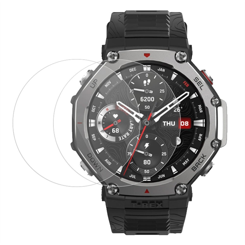Amazfit T-Rex 3 2-pak skjermbeskytter i herdet glass