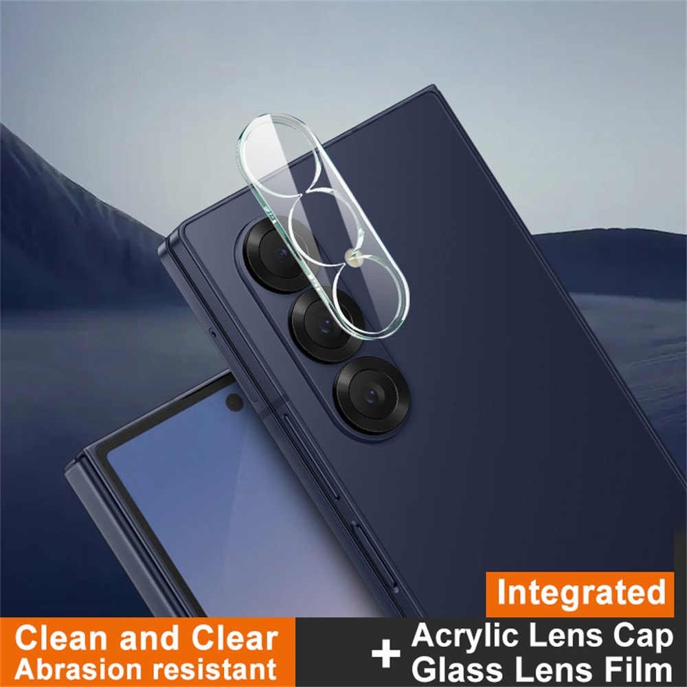 Samsung Galaxy Z Fold 7 Kameralinsebeskyttelse i glass, Gjennomsiktig