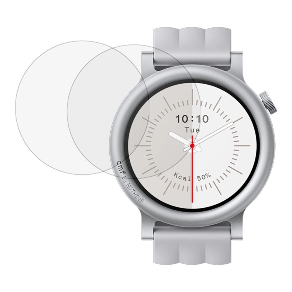 CMF by Nothing CMF Watch 3 Pro 2-pak skjermbeskytter i herdet glass