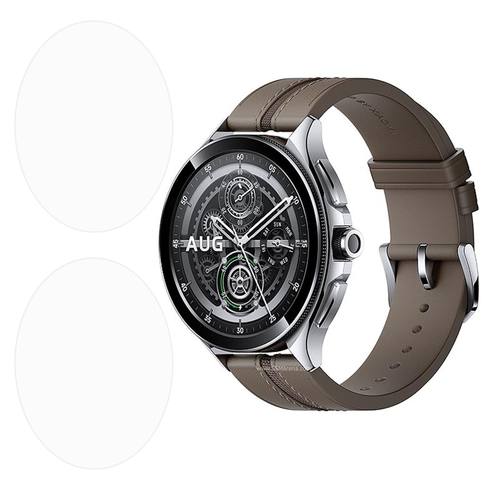 Xiaomi Watch 2 Pro 2-pak skjermbeskytter i herdet glass
