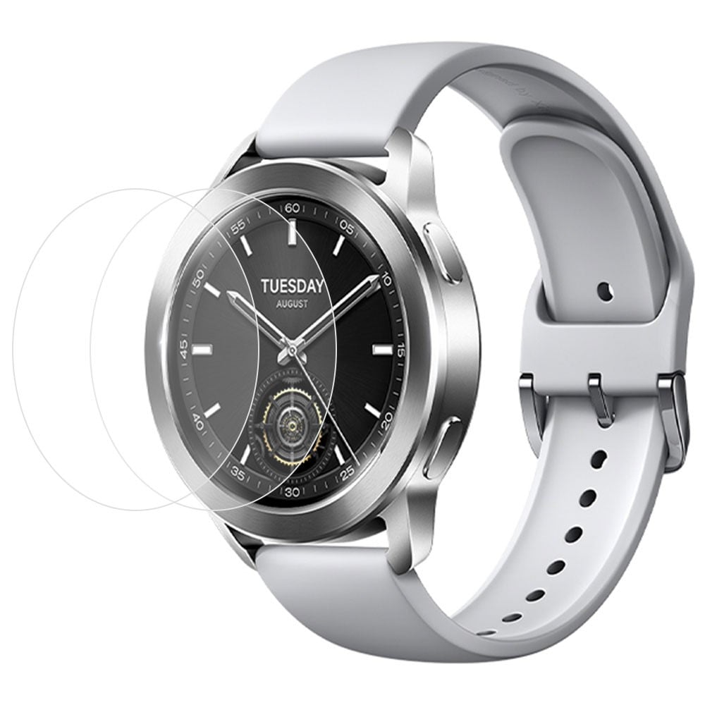Xiaomi Watch S3 2-pak skjermbeskytter i herdet glass
