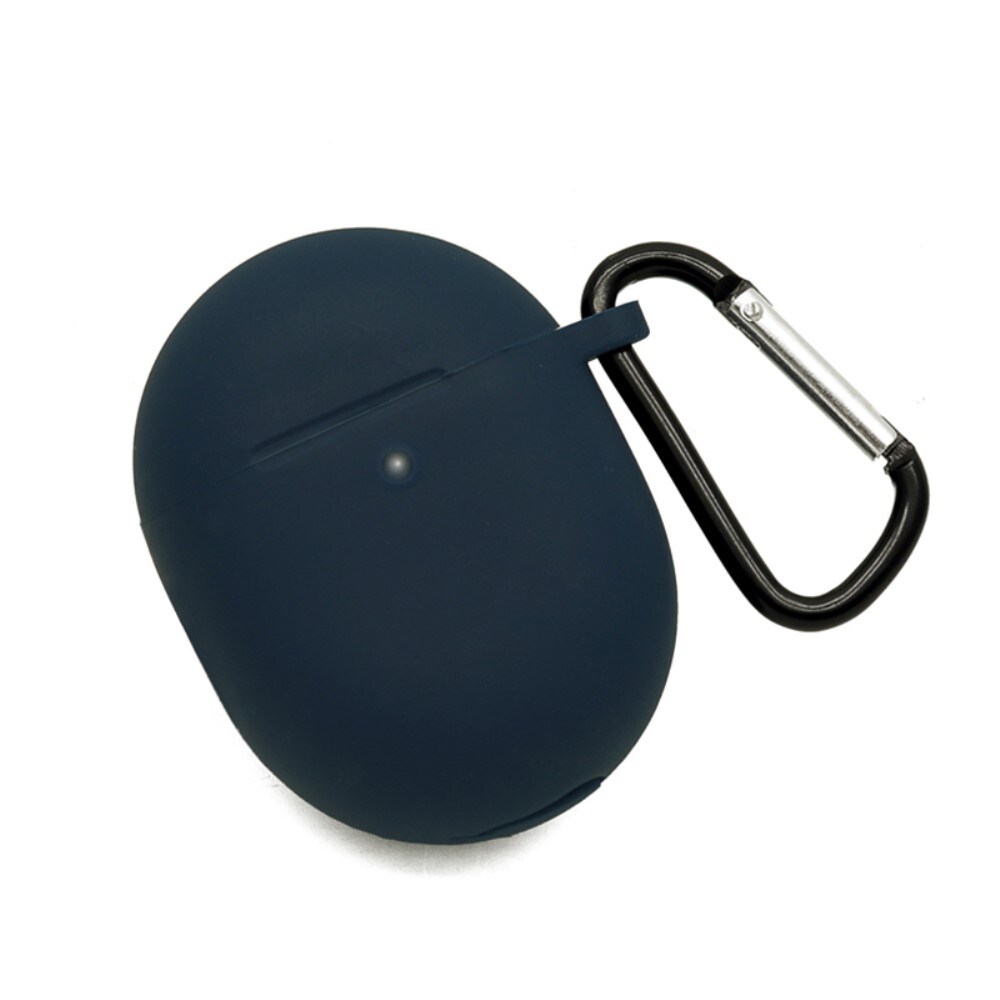 Google Pixel Buds Pro Silikondeksel med karabinkrok, Blå