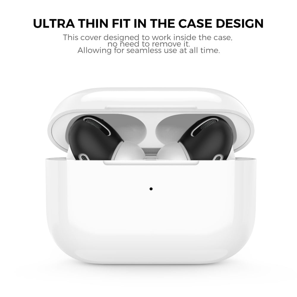 Apple AirPods Pro 3-pack øreputer i silikon, Svart