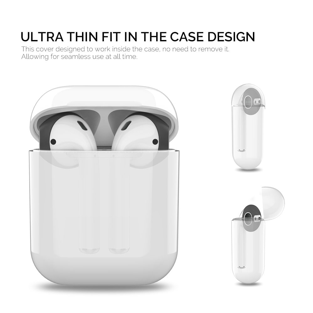 Apple AirPods 3-pack øreputer i silikon, Svart
