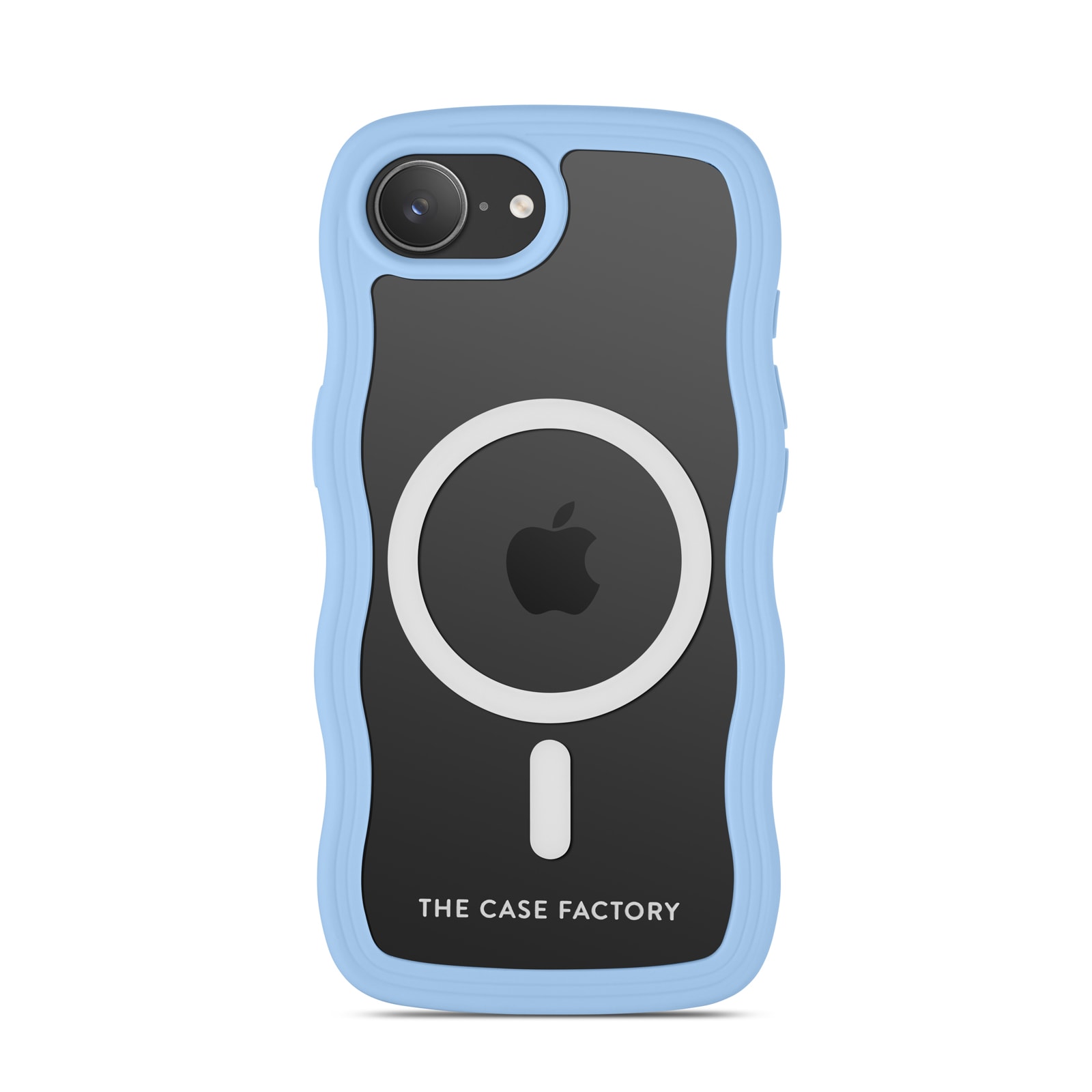 iPhone 16e The Wave Magnetic Case, Blå
