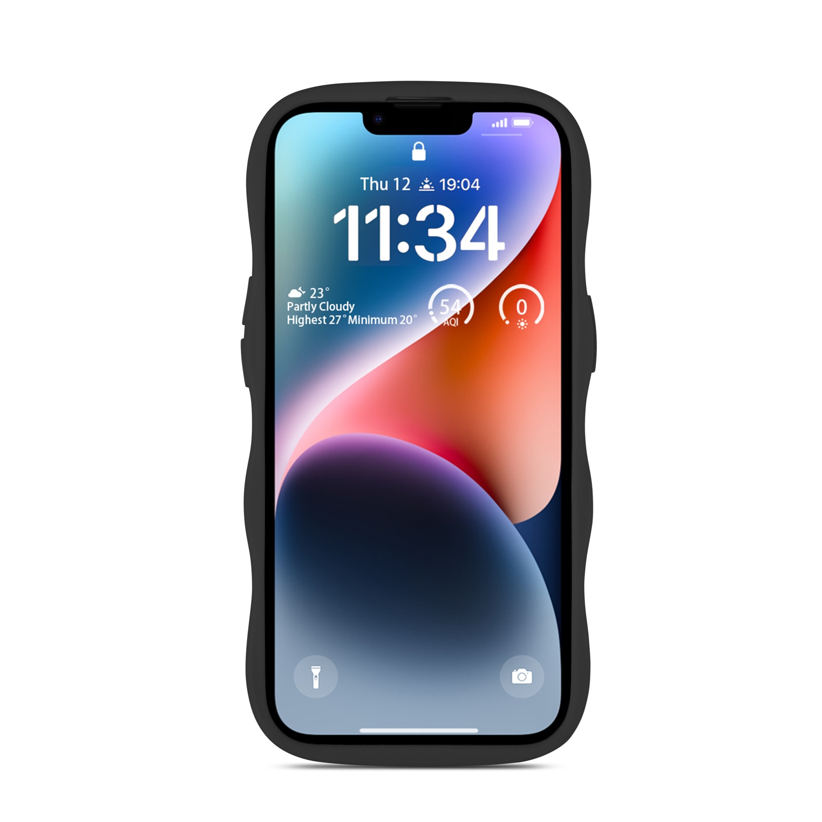 iPhone 14 The Wave Case, Svart