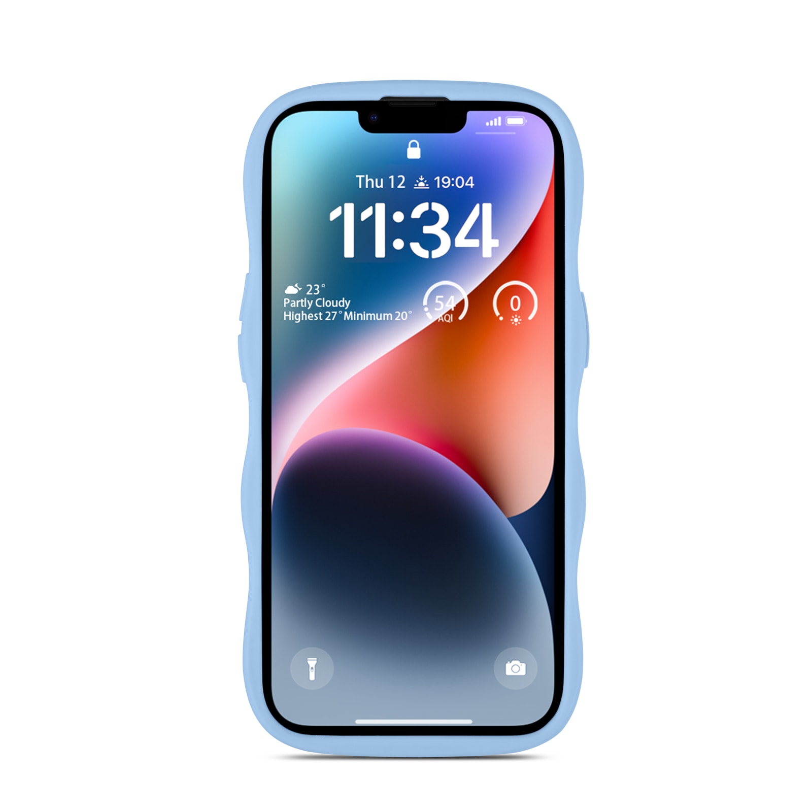 iPhone 14 The Wave Case, Blå