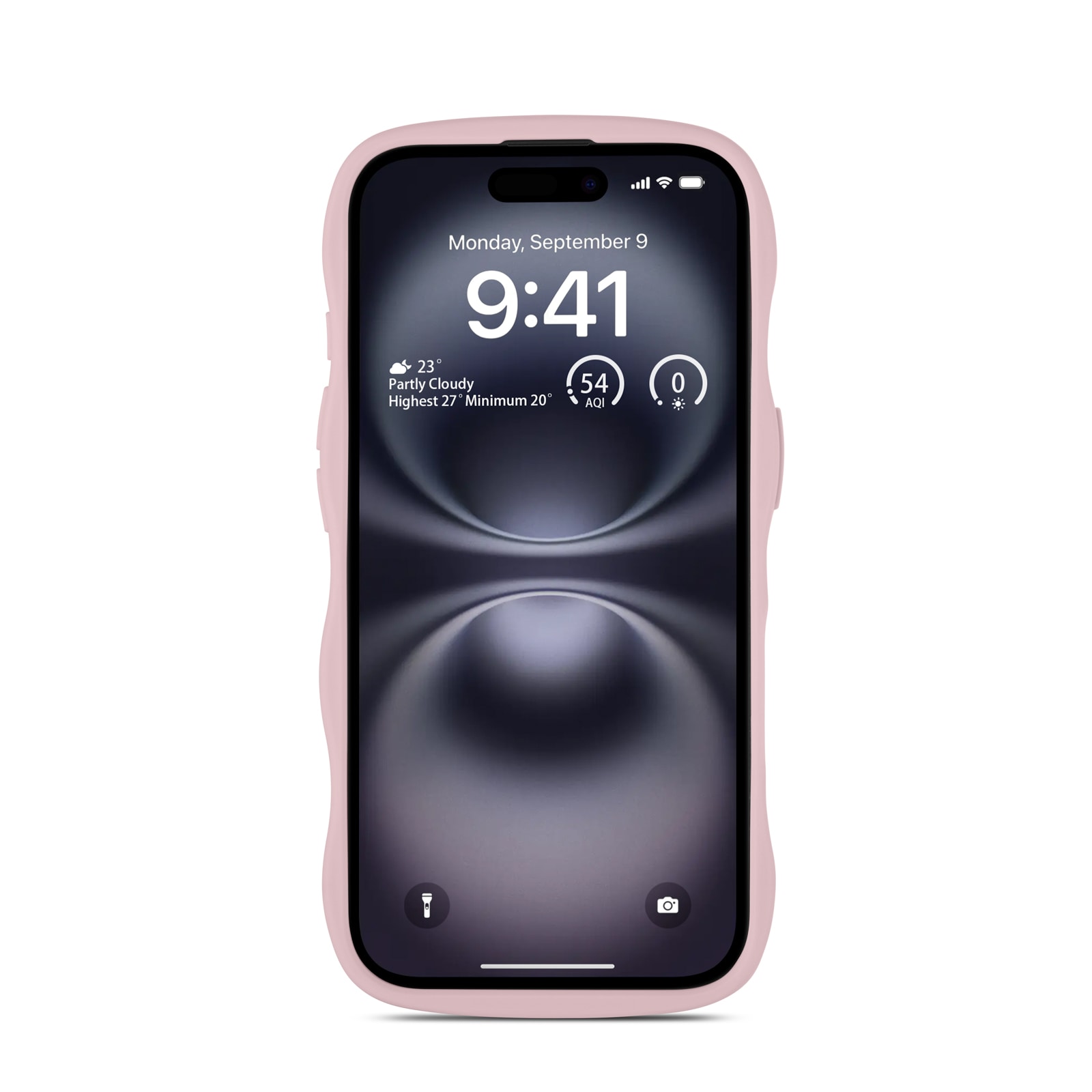 iPhone 16 The Wave Magnetic Case, Rosa