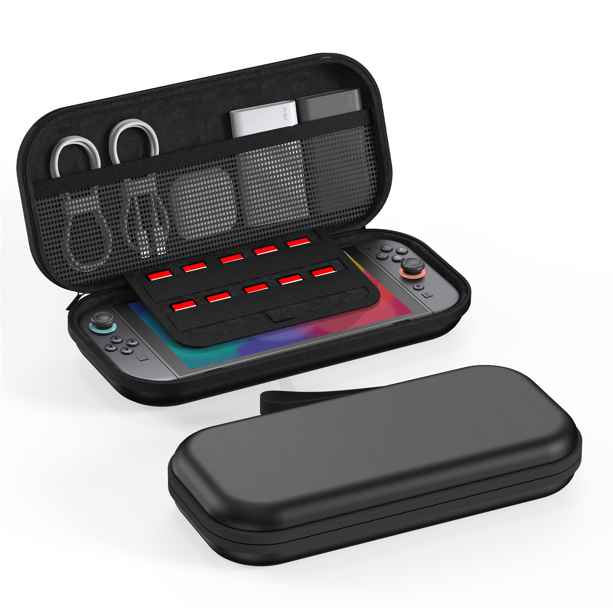 Nintendo Switch 2 Kompakt Oppbevaringsveske, Svart