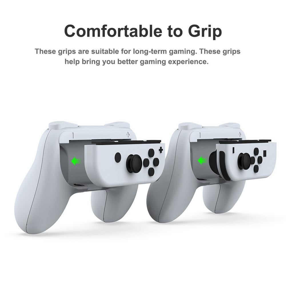 Nintendo Switch OLED Joy-Con ergonomiske håndkontroller, Svart
