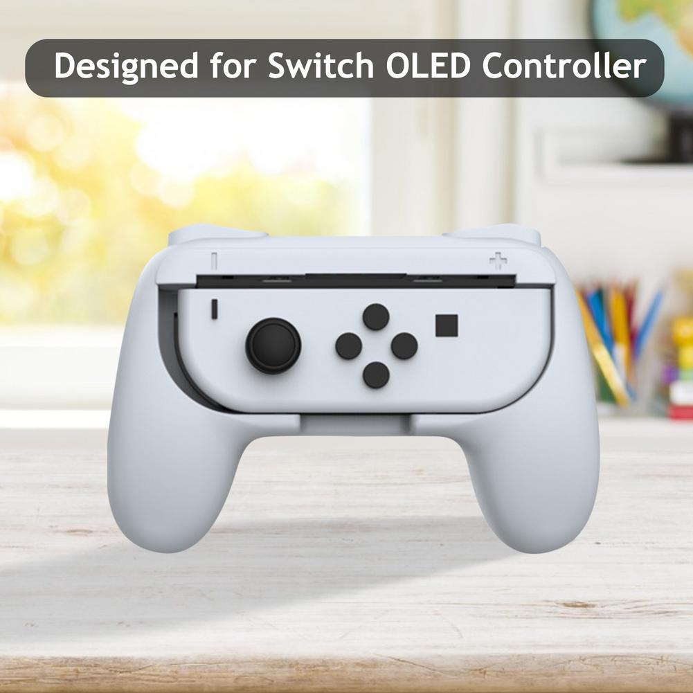 Nintendo Switch OLED Joy-Con ergonomiske håndkontroller, Svart