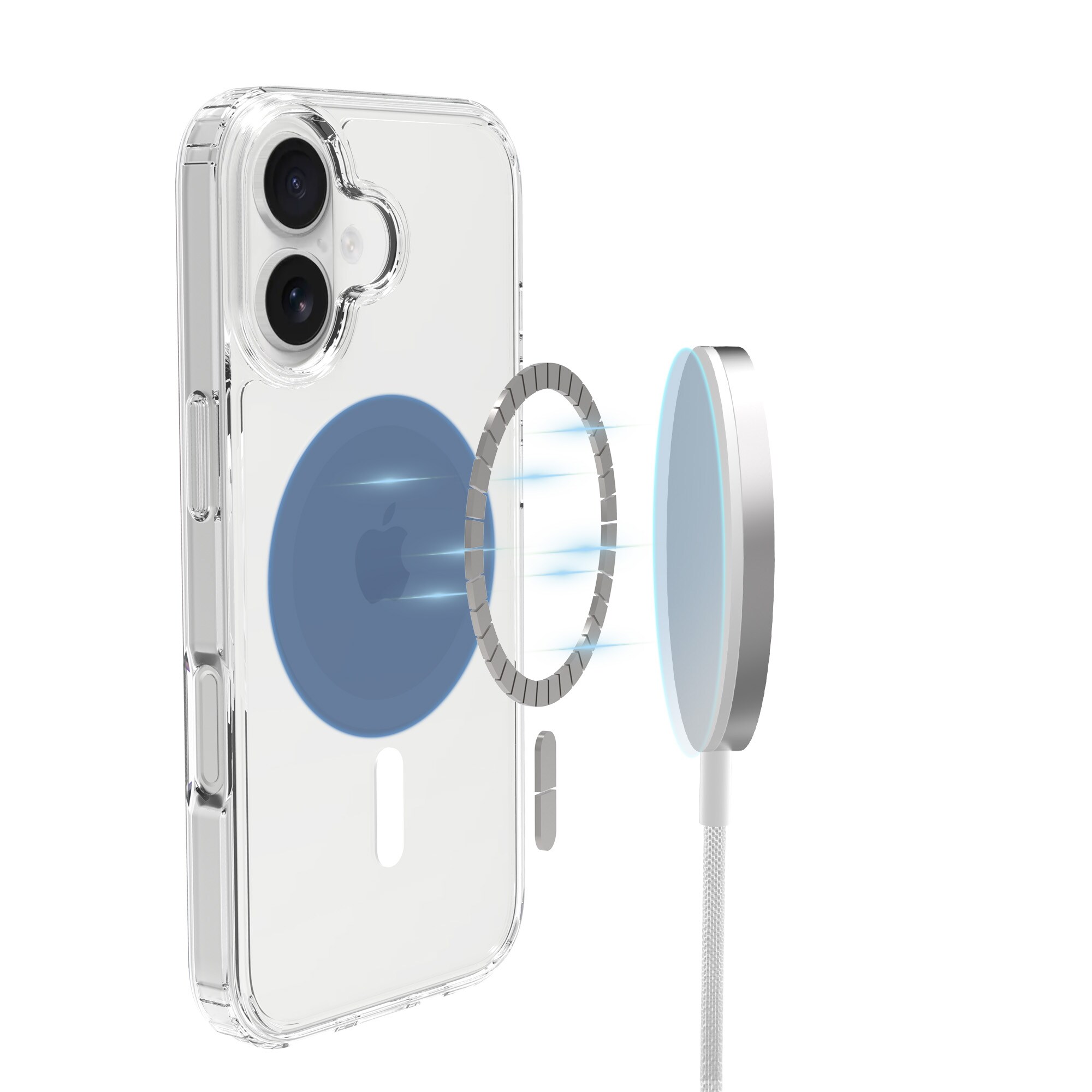 iPhone 17 MagSafe Hybrid-deksel, Gjennomsiktig