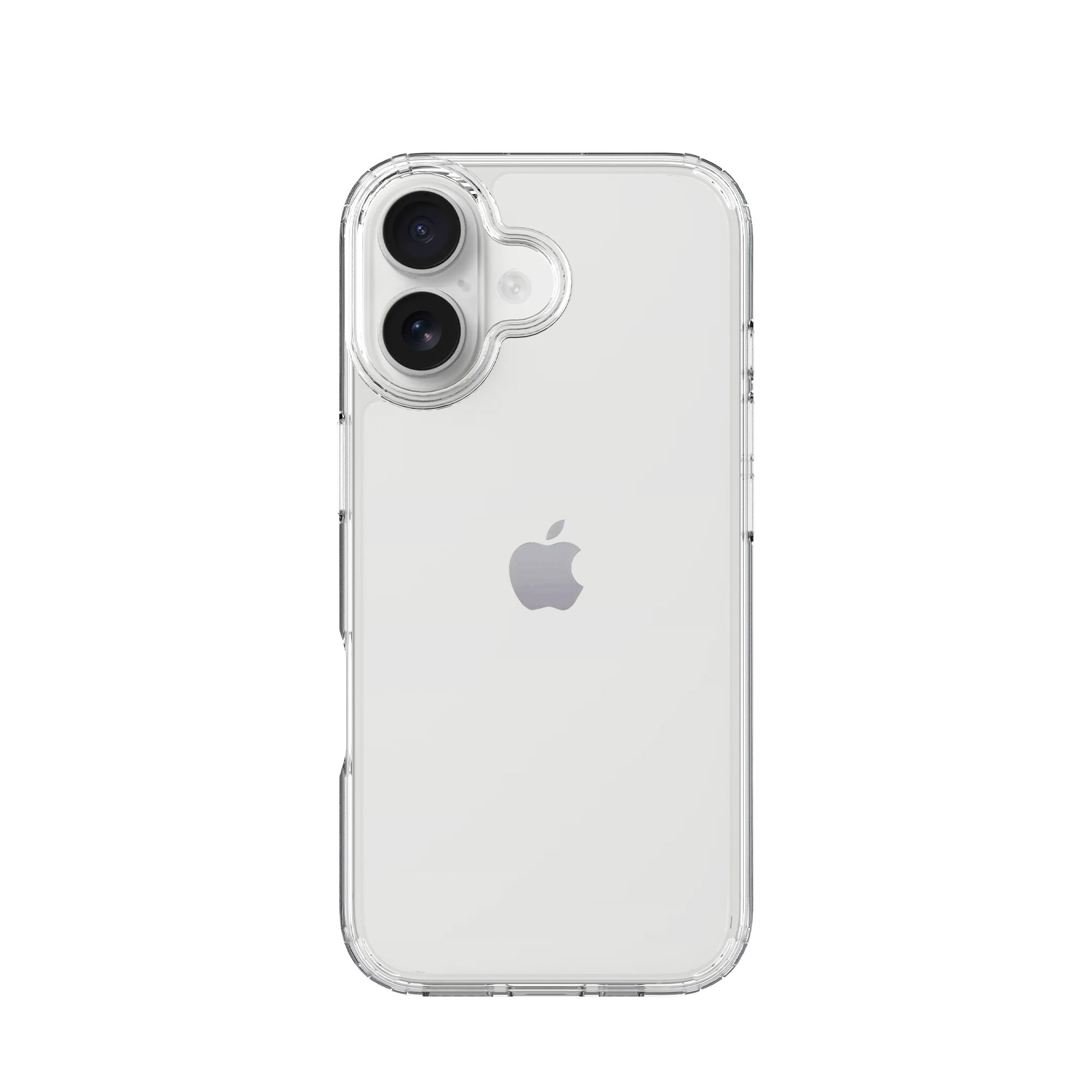 iPhone 17 Crystal Hybrid-deksel, Gjennomsiktig