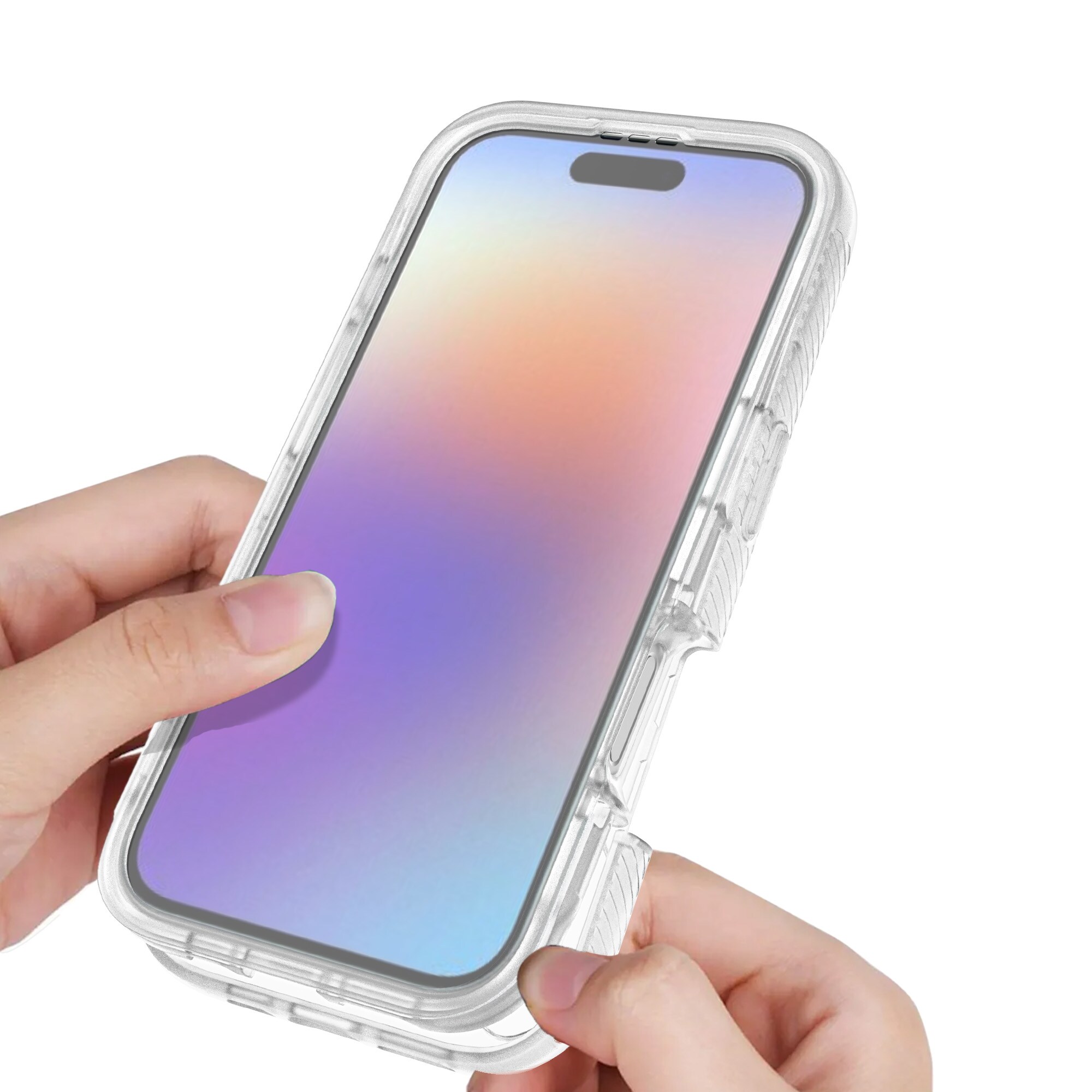 iPhone 17 Deksel Full Protection, Gjennomsiktig