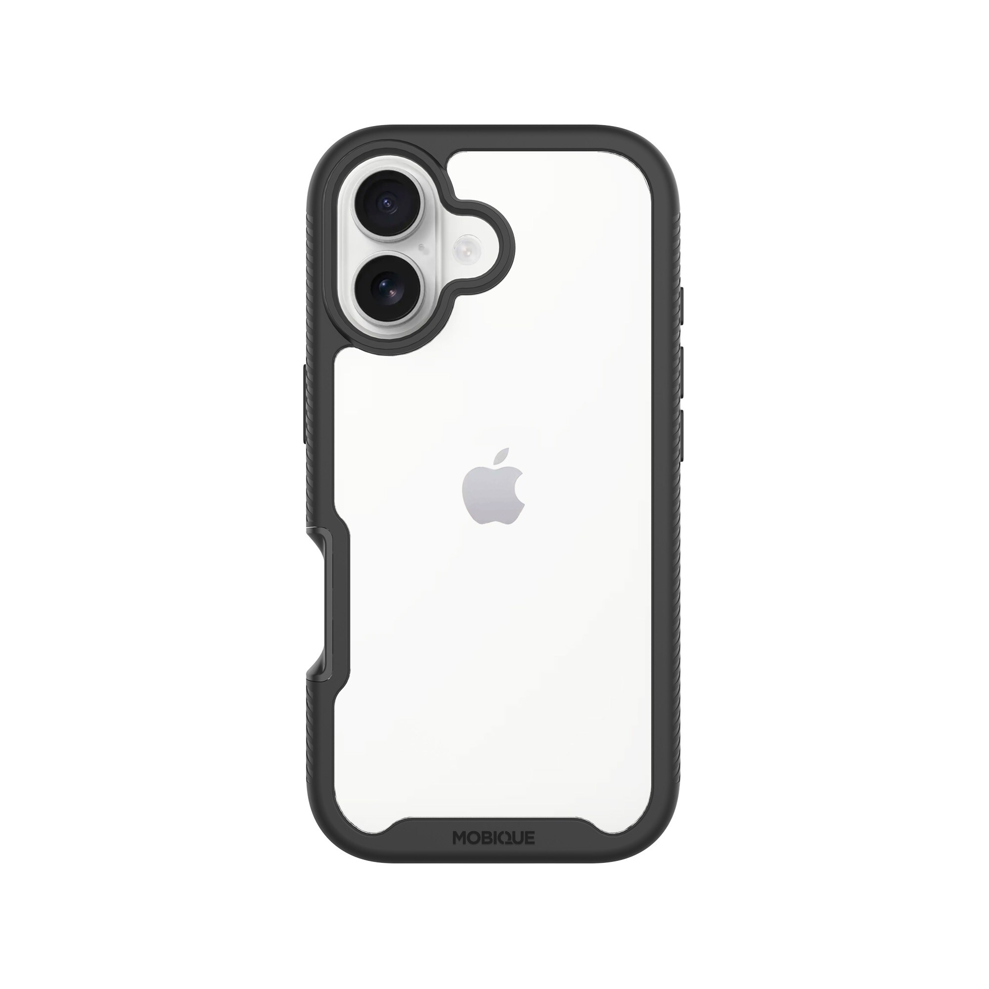 iPhone 17 Deksel Full Protection, Svart/gjennomsiktig