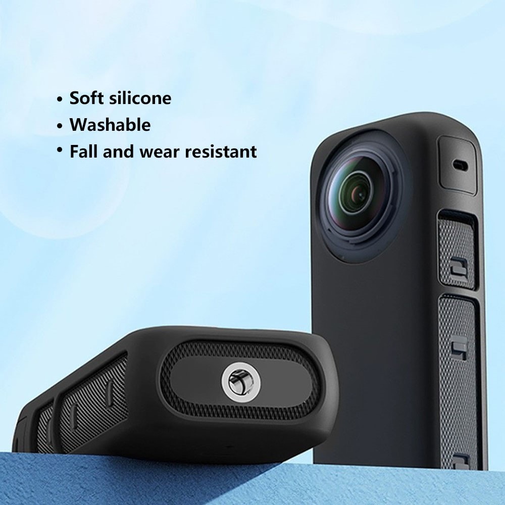 Insta360 X4 deksel i silikon, Svart