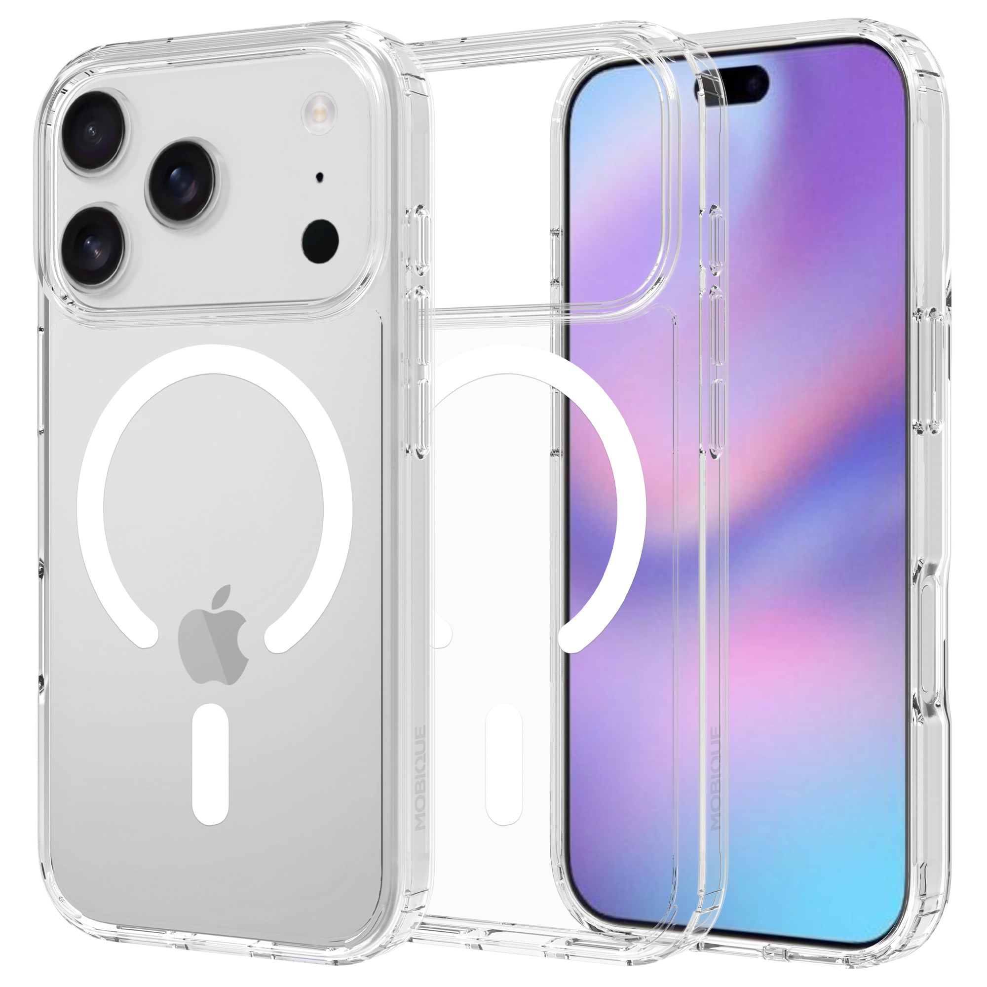 iPhone 17 Pro Max MagSafe Hybrid-deksel, Gjennomsiktig