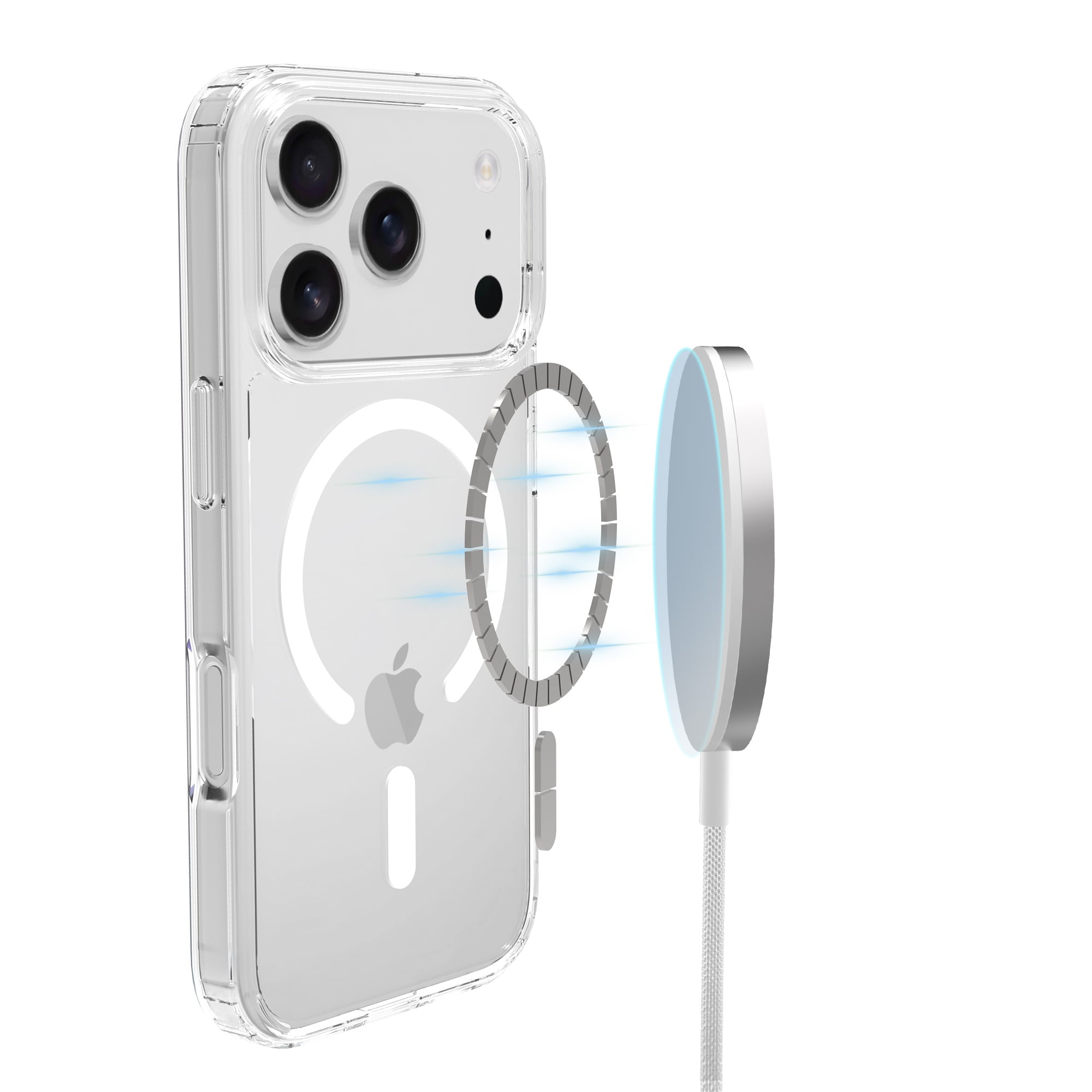 iPhone 17 Pro MagSafe Hybrid-deksel, Gjennomsiktig