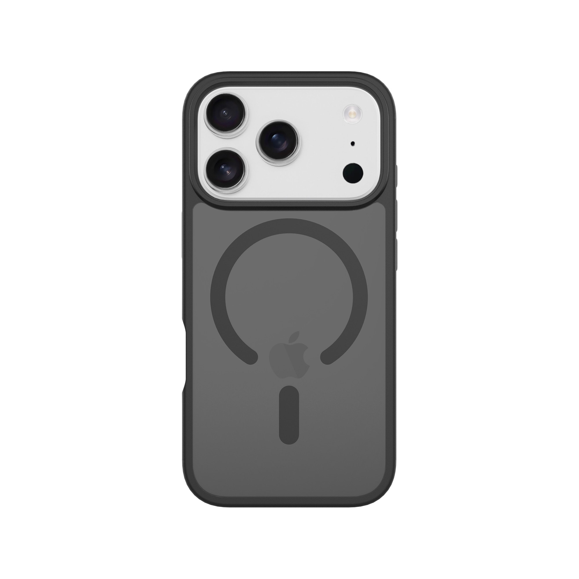 iPhone 17 Pro Hybrid-deksel Magnetisk, Frosted Black