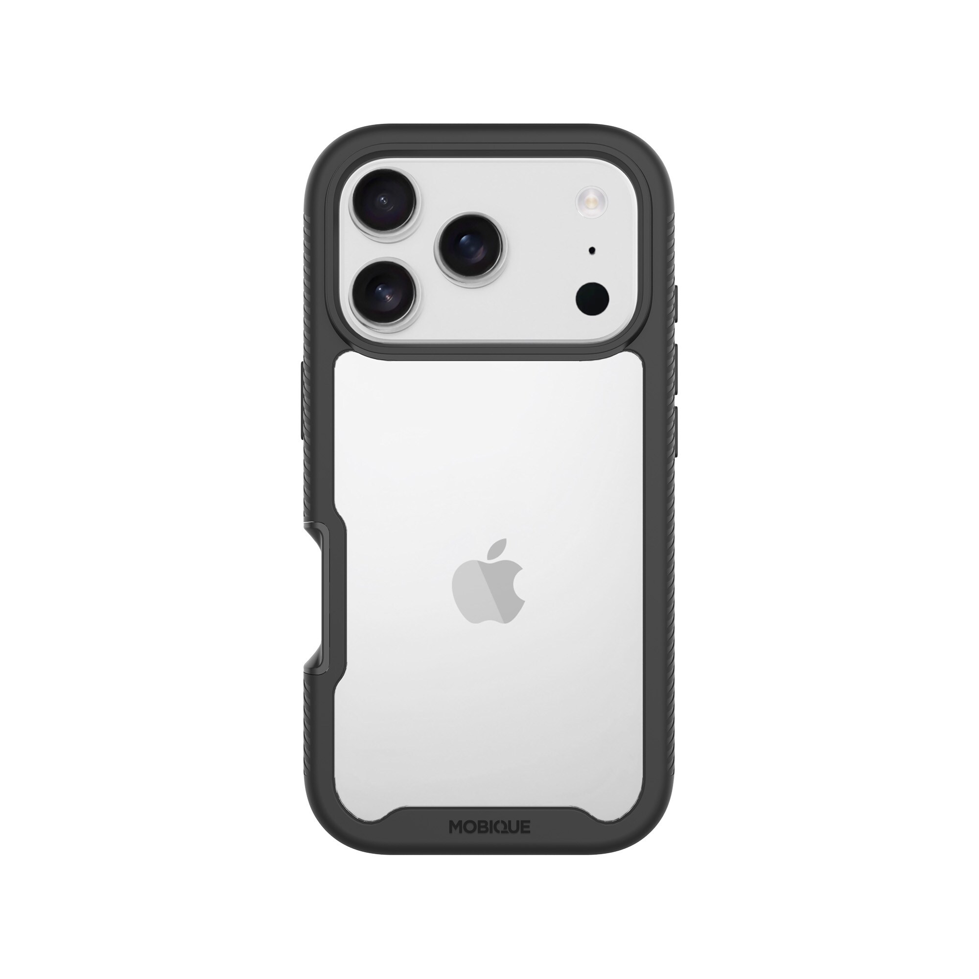 iPhone 17 Pro Max Deksel Full Protection, Svart/gjennomsiktig
