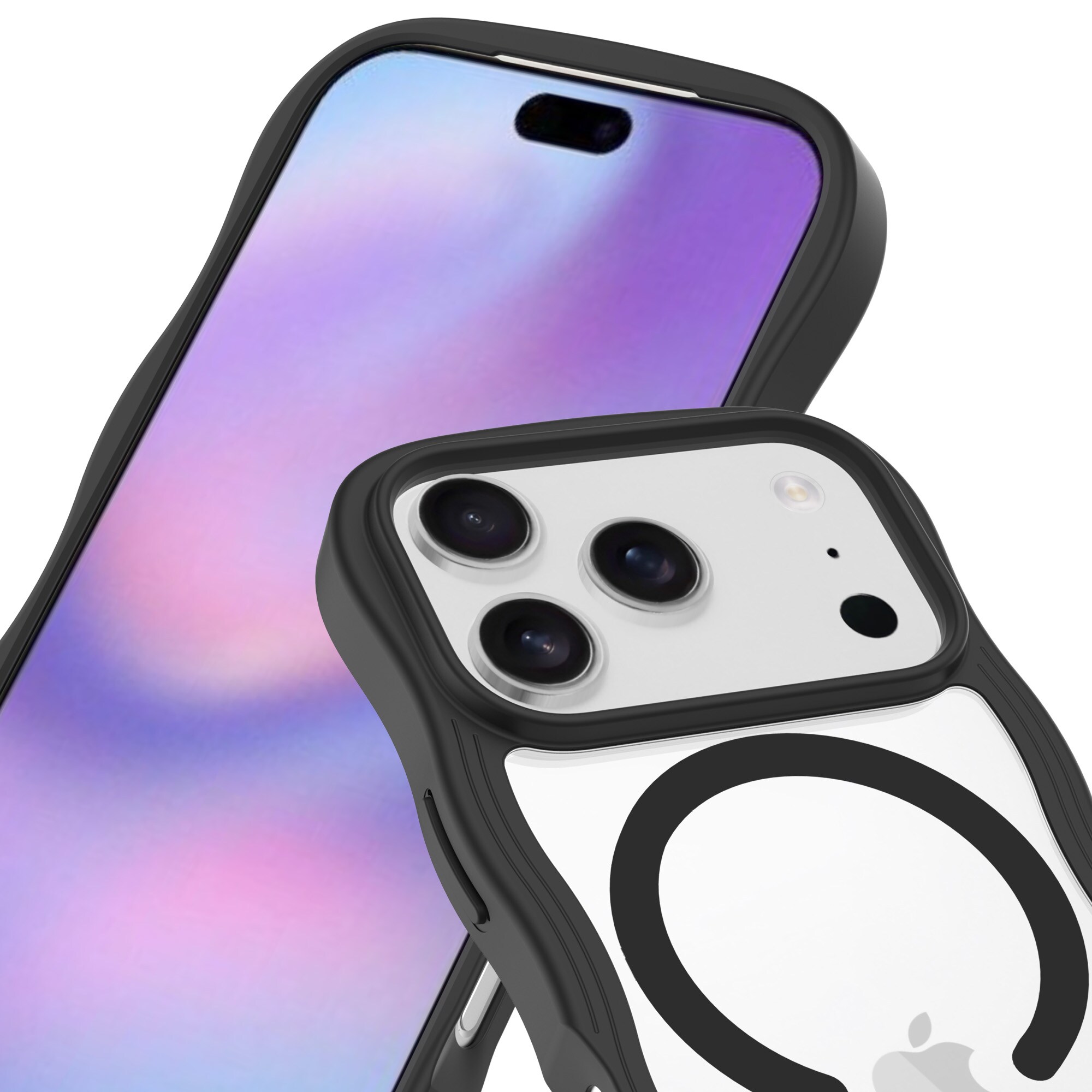 iPhone 17 Pro The Wave Magnetic Case, Svart