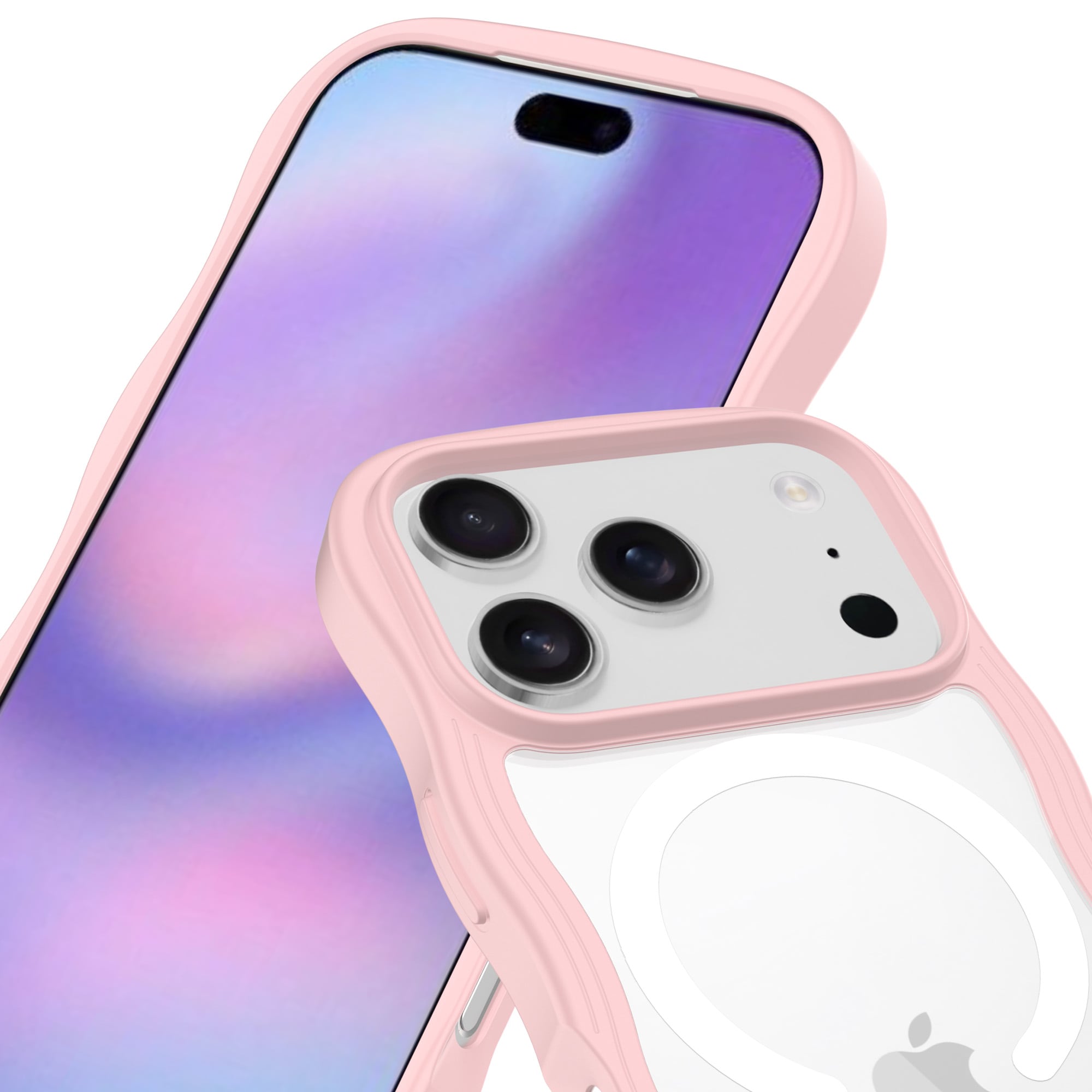 iPhone 17 Pro The Wave Magnetic Case, Rosa