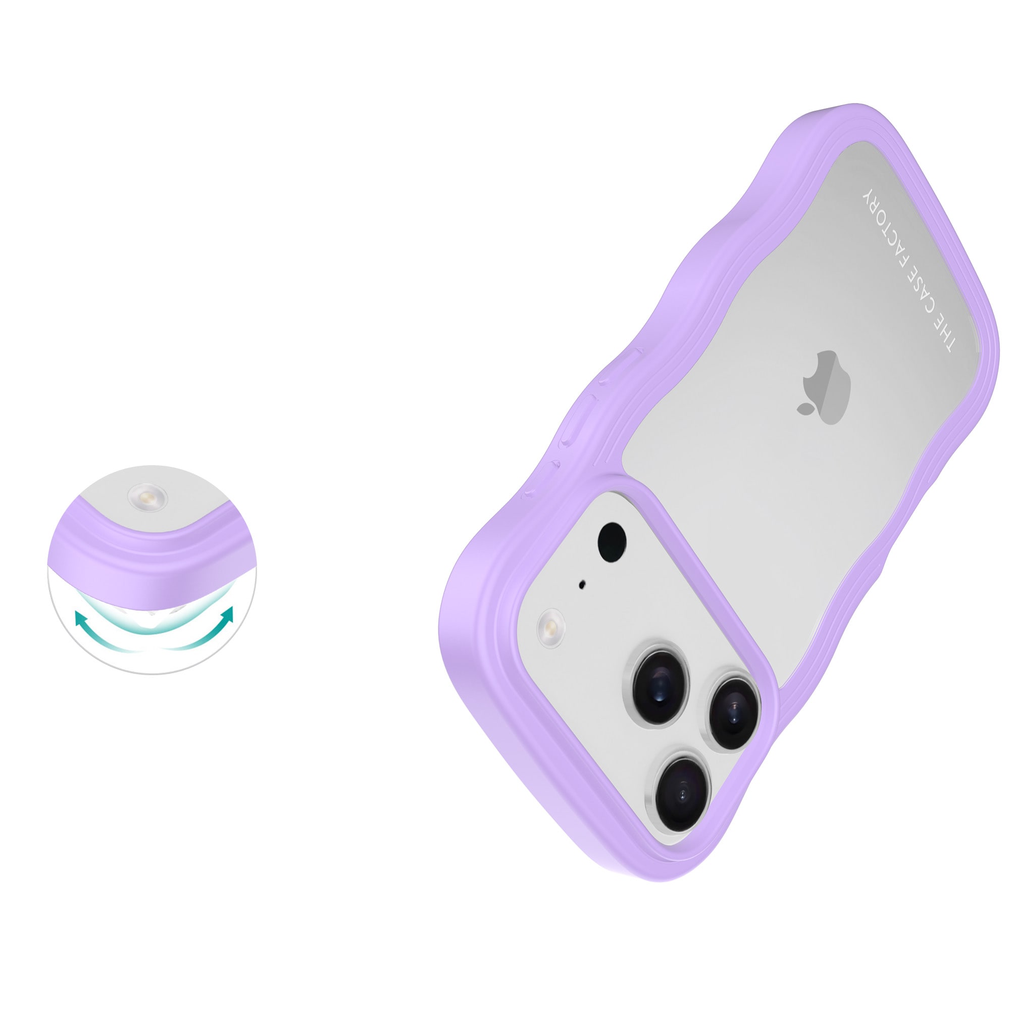 iPhone 17 Pro The Wave Case, Lilla